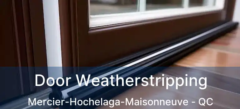  Door Weatherstripping Mercier-Hochelaga-Maisonneuve - QC