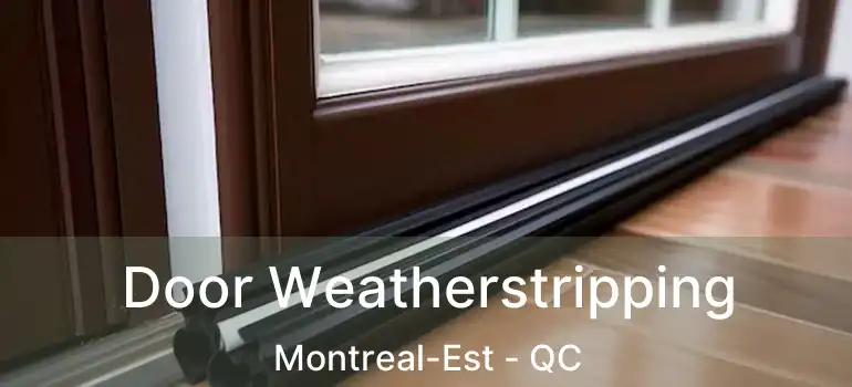  Door Weatherstripping Montreal-Est - QC