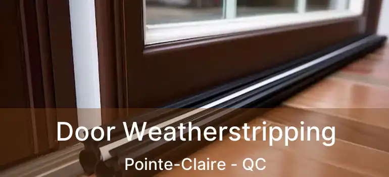  Door Weatherstripping Pointe-Claire - QC