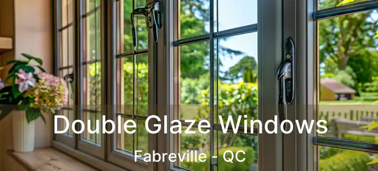  Double Glaze Windows Fabreville - QC