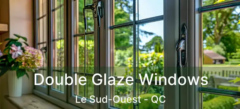  Double Glaze Windows Le Sud-Ouest - QC