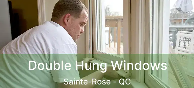  Double Hung Windows Sainte-Rose - QC
