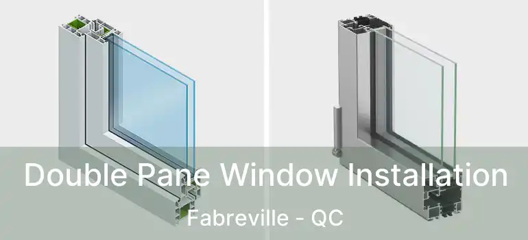  Double Pane Window Installation Fabreville - QC
