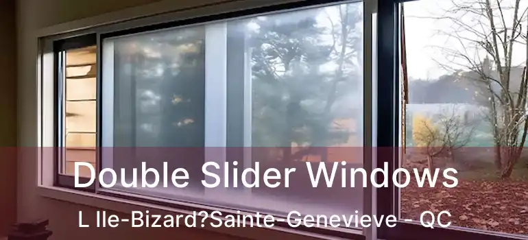  Double Slider Windows L Ile-Bizard?Sainte-Genevieve - QC