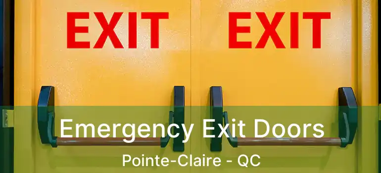  Emergency Exit Doors Pointe-Claire - QC