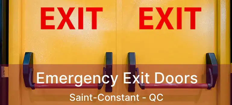 Emergency Exit Doors Saint-Constant - QC