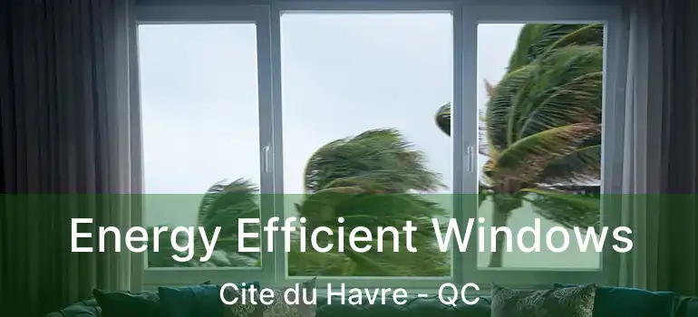  Energy Efficient Windows Cite du Havre - QC