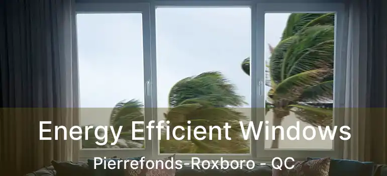  Energy Efficient Windows Pierrefonds-Roxboro - QC