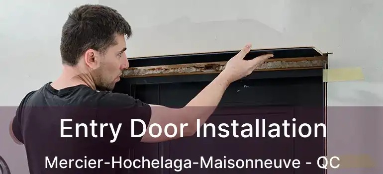  Entry Door Installation Mercier-Hochelaga-Maisonneuve - QC