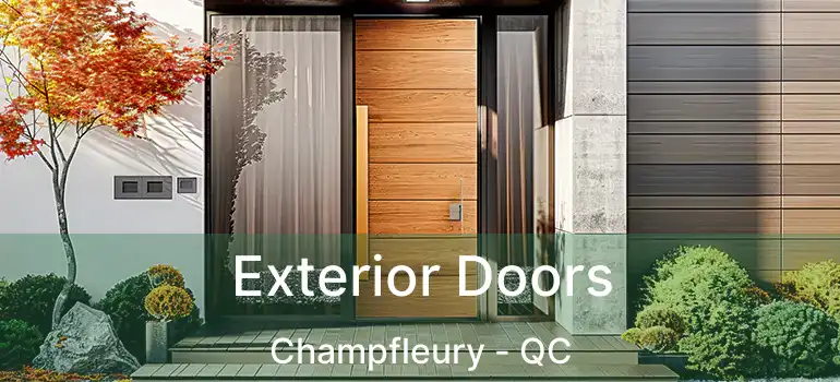  Exterior Doors Champfleury - QC