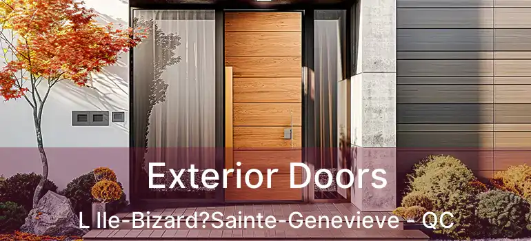  Exterior Doors L Ile-Bizard?Sainte-Genevieve - QC
