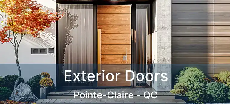  Exterior Doors Pointe-Claire - QC