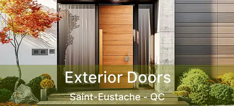  Exterior Doors Saint-Eustache - QC