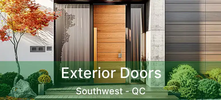  Exterior Doors Southwest - QC