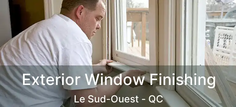  Exterior Window Finishing Le Sud-Ouest - QC