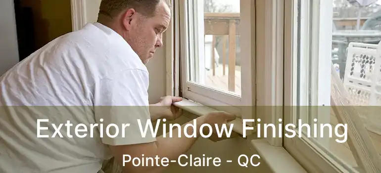  Exterior Window Finishing Pointe-Claire - QC