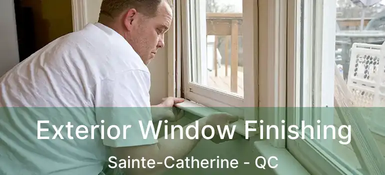  Exterior Window Finishing Sainte-Catherine - QC