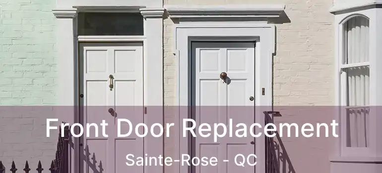  Front Door Replacement Sainte-Rose - QC