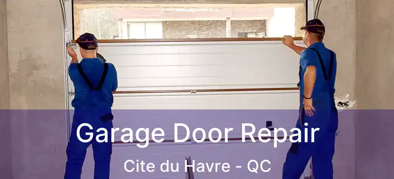  Garage Door Repair Cite du Havre - QC