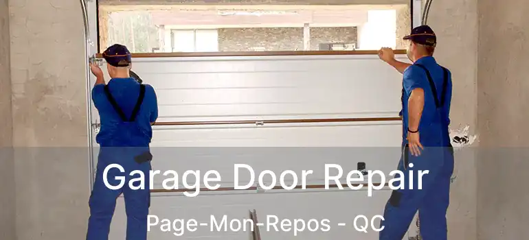  Garage Door Repair Page-Mon-Repos - QC
