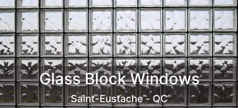  Glass Block Windows Saint-Eustache - QC