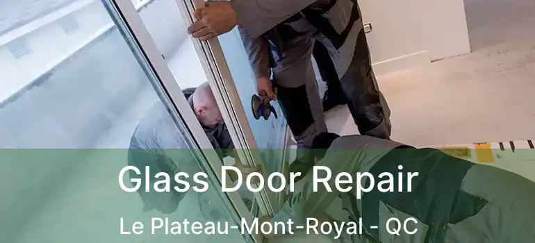  Glass Door Repair Le Plateau-Mont-Royal - QC