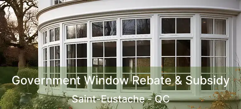  Government Window Rebate & Subsidy Saint-Eustache - QC