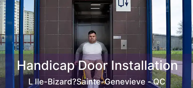  Handicap Door Installation L Ile-Bizard?Sainte-Genevieve - QC