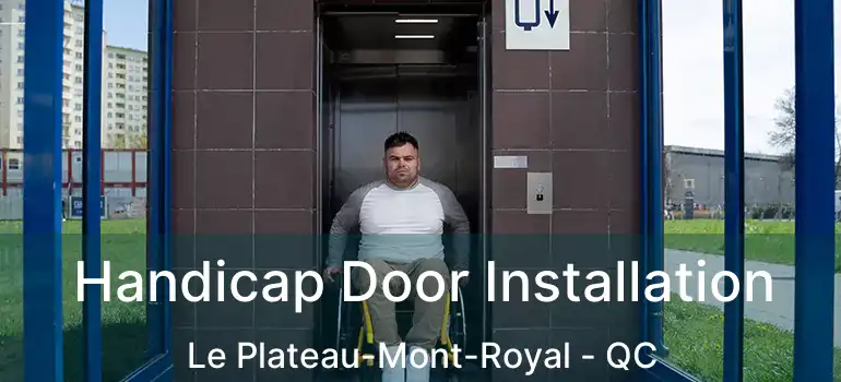  Handicap Door Installation Le Plateau-Mont-Royal - QC