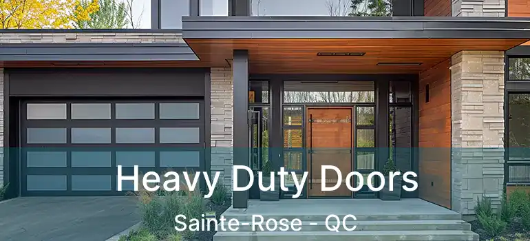  Heavy Duty Doors Sainte-Rose - QC