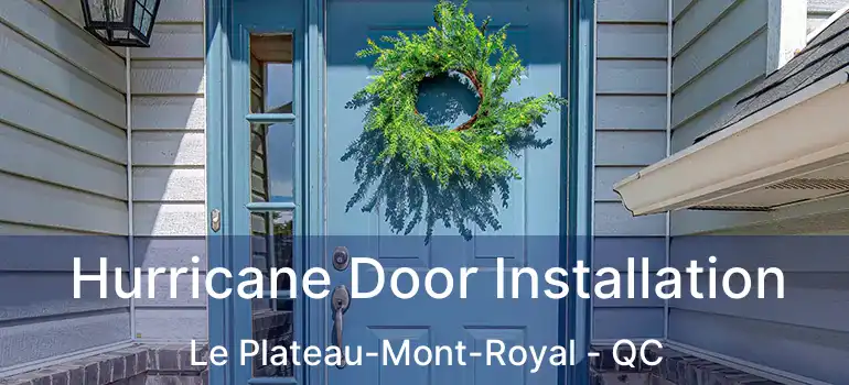 Hurricane Door Installation Le Plateau-Mont-Royal - QC