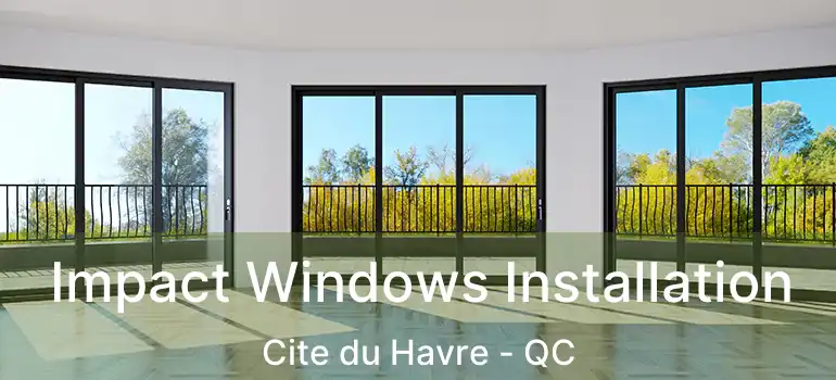  Impact Windows Installation Cite du Havre - QC