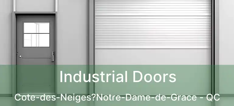  Industrial Doors Cote-des-Neiges?Notre-Dame-de-Grace - QC