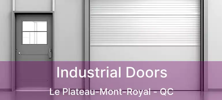  Industrial Doors Le Plateau-Mont-Royal - QC