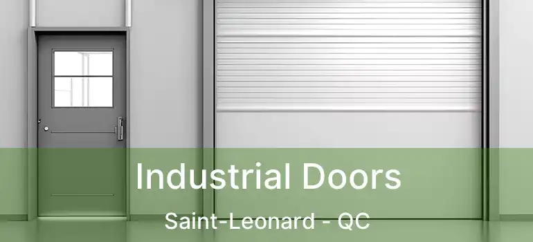  Industrial Doors Saint-Leonard - QC