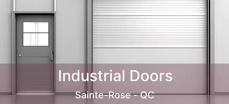  Industrial Doors Sainte-Rose - QC