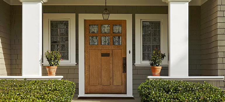Craftsman Style Door in Ahuntsic-Cartierville, Quebec
