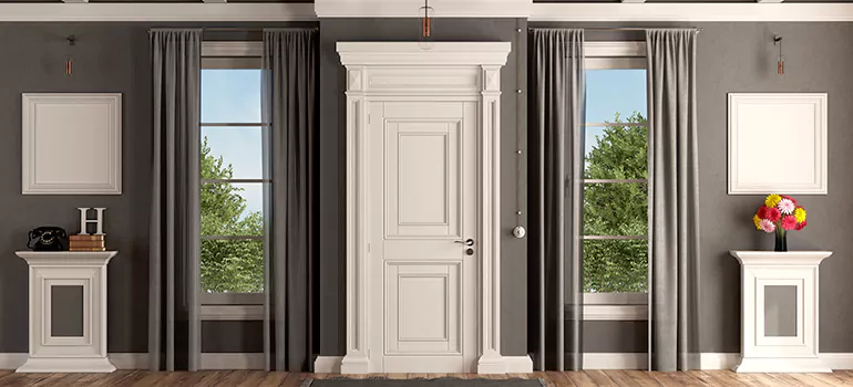 Removable Center Door Mullion in Laval, Quebec