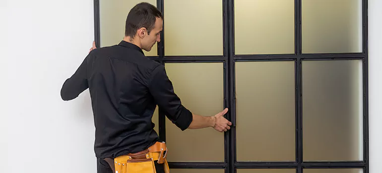Patio French door installation in Laval, QC