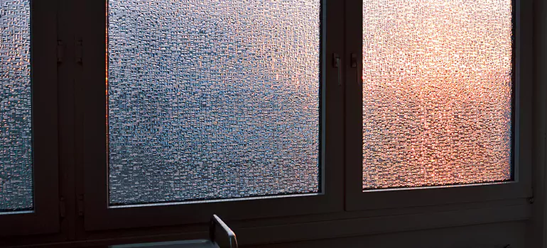 Frosted Glass Window Replacement in Laval, Quebec