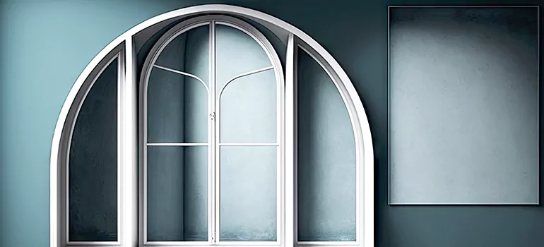 Quarter Arch Window Customization in Laval, Quebec