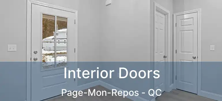  Interior Doors Page-Mon-Repos - QC
