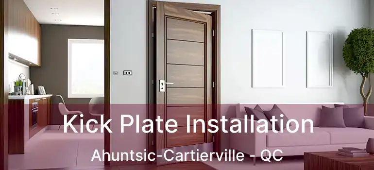  Kick Plate Installation Ahuntsic-Cartierville - QC