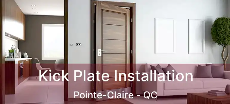  Kick Plate Installation Pointe-Claire - QC