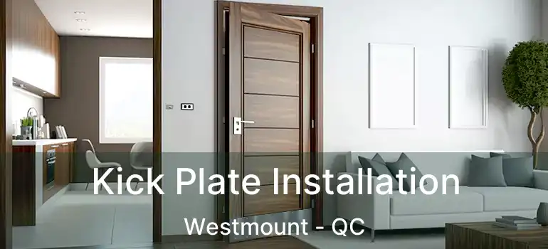  Kick Plate Installation Westmount - QC