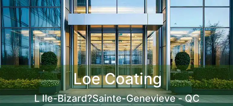  Loe Coating L Ile-Bizard?Sainte-Genevieve - QC