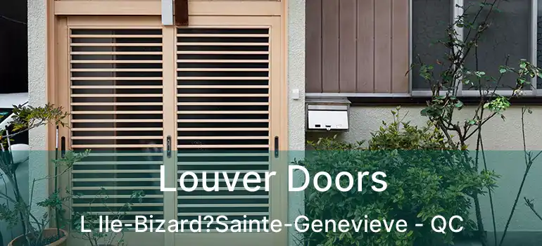  Louver Doors L Ile-Bizard?Sainte-Genevieve - QC