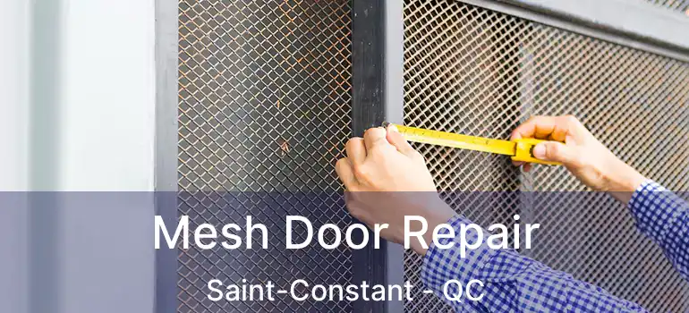  Mesh Door Repair Saint-Constant - QC