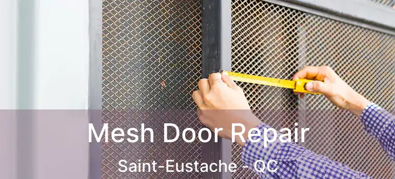  Mesh Door Repair Saint-Eustache - QC
