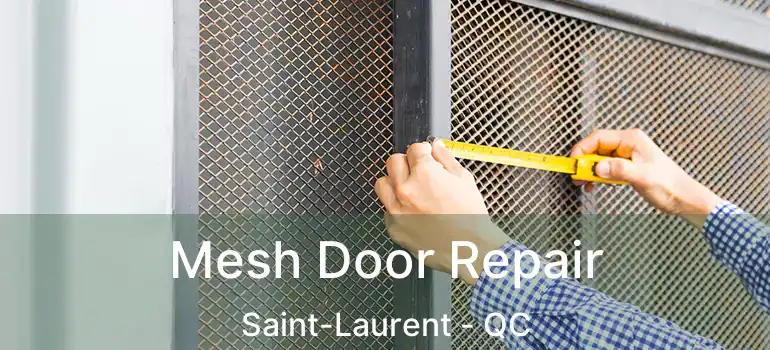  Mesh Door Repair Saint-Laurent - QC